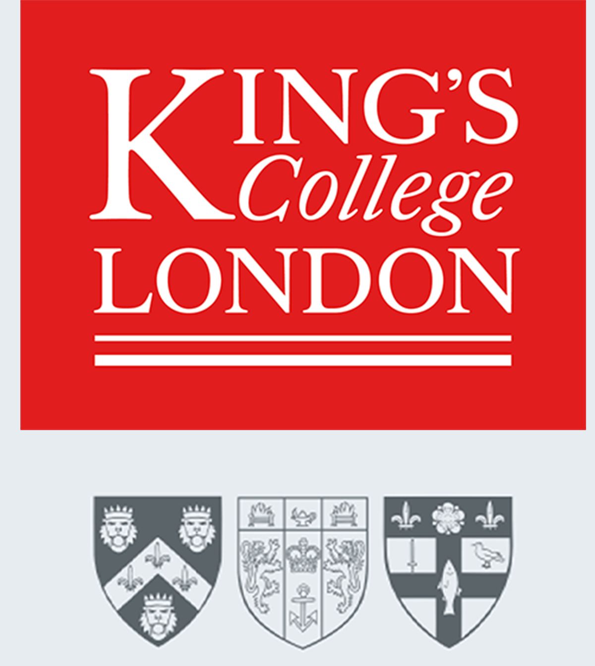 Clicking on this button takes you to the main website of King's College London