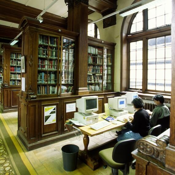 Wills Library in the 90s